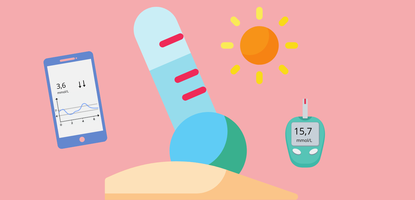 Été et diabète de type 1: pourquoi et comment la chaleur affecte-t-elle mon diabète?